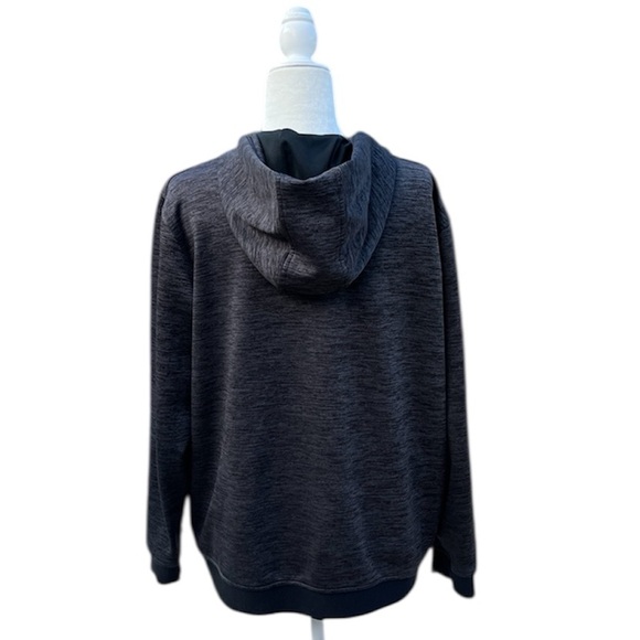 Under Armour Black and Gray Hoodie Under Armour ColdGear Loose Pullover XL - Picture 4 of 7